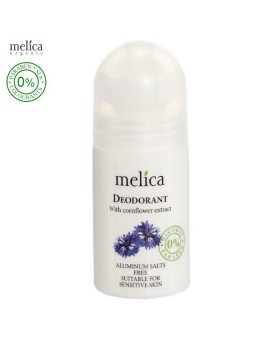 Dezodorant roll on z ekstraktem z bławatka, 50 ml - Melica Organic